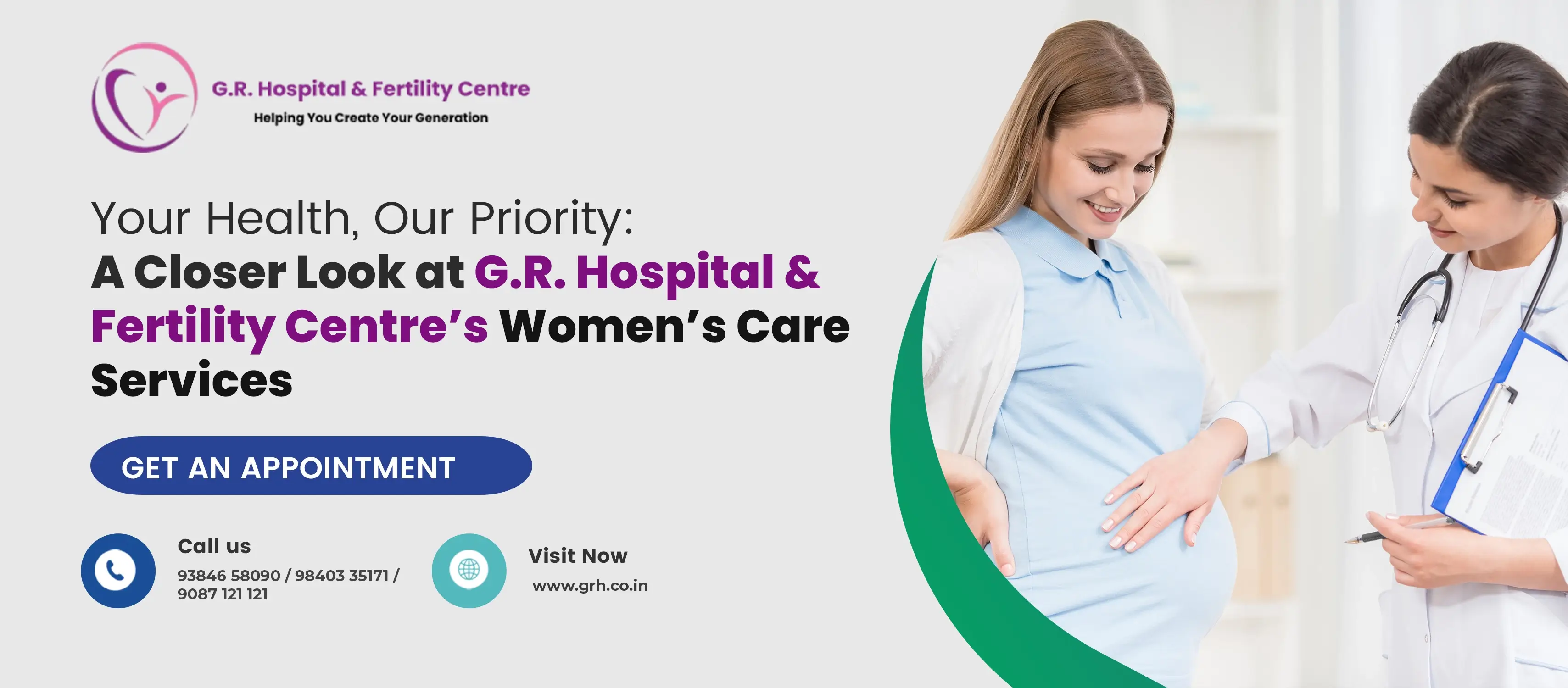 Your Health, Our Priority: A Closer Look at G.R. Hospital & Fertility Centre’s Women’s Care Services Your Health, Our Priority: A Closer Look at G.R. Hospital & Fertility Centre’s Women’s Care Services