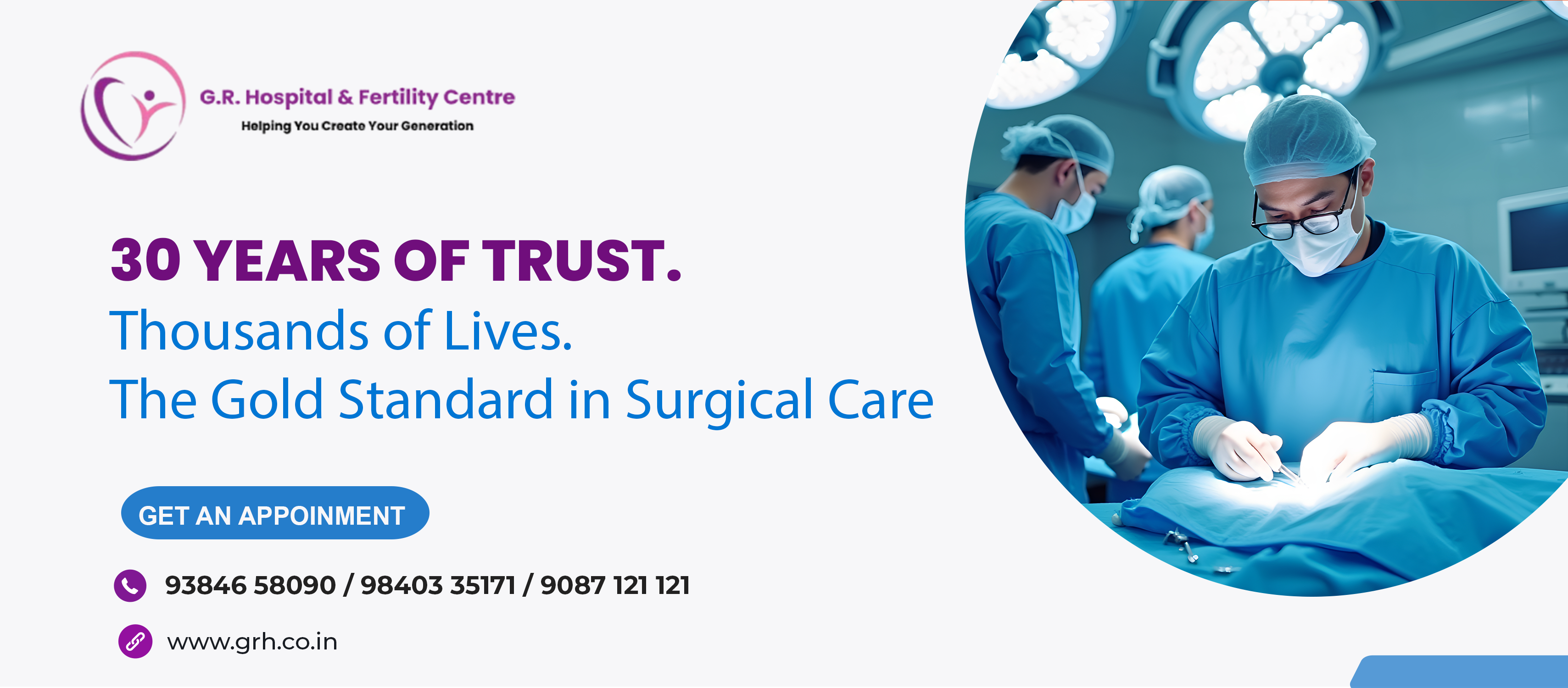 30 Years of Trust. Thousands of Lives. The Gold Standard in Surgical Care 30 Years of Trust. Thousands of Lives. The Gold Standard in Surgical Care