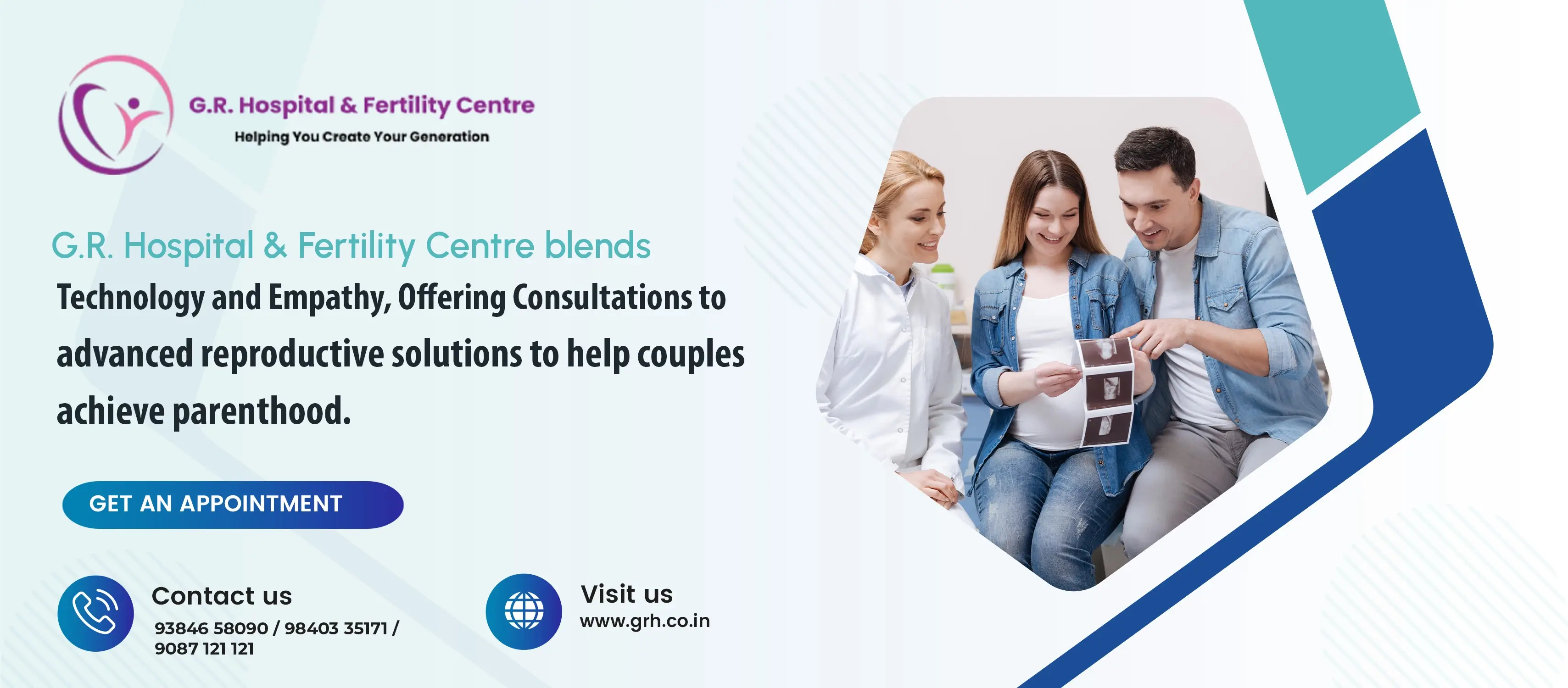 G.R. Hospital & Fertility Centre blends technology and empathy, offering consultations to advanced reproductive solutions to help couples achieve parenthood G.R. Hospital & Fertility Centre blends technology and empathy, offering consultations to advanced reproductive solutions to help couples achieve parenthood