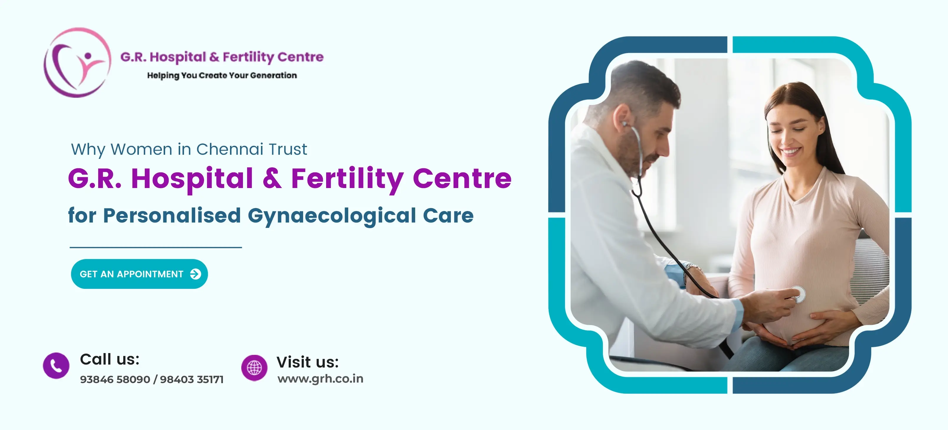 Why Women in Chennai Trust G.R. Hospital & Fertility Centre for Personalised Gynaecological Care Why Women in Chennai Trust G.R. Hospital & Fertility Centre for Personalised Gynaecological Care
